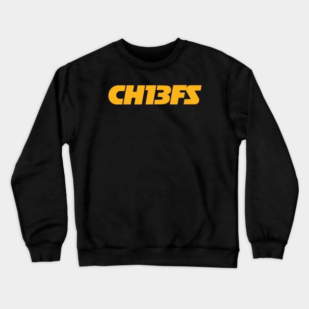 Chiefs :13 Crewneck Sweatshirt by Super Secret Villain